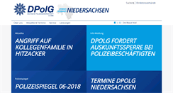 Desktop Screenshot of dpolg.org